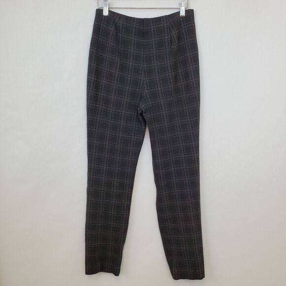 J. Jill Pants Womens Small Ponte Slim Leg Plaid Pull On Straight Leg Comfort - Picture 4 of 11